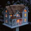 Kingsgate Cottage Lighted Birdhouse