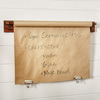 Kitchen Roll-Top Butcher Shop Paper Message Board