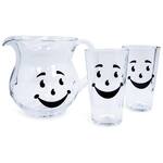 Kool-Aid Man Glass Pitcher and Pint Glasses - OH YEAH!