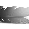 KOSHA Stainless Steel Feather Bookmark