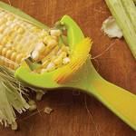 Kuhn Rikon Corn Zipper with Silk Removal Brush