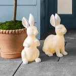Large Illuminated Bunny Statues