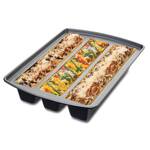 Lasagna Trio Pan -  Bakes 3 Different Recipes in the Same Pan