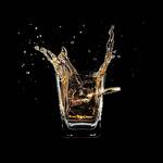 Last Man Standing Bullet Whiskey Glass