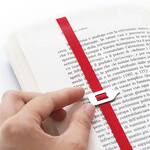 Lastword Elastic Bookmark with Line Pointer - Never Lose Your Place!