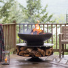 Layered Logs Fire Pit / Grill