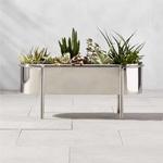 Lazo Stainless Steel Elevated Planters