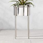 Lazo Stainless Steel Elevated Planters
