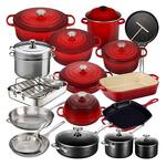 Le Creuset Ultimate Cookware Set - 157 Pieces Delivered on a Pallet!