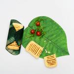 Leaf-Shaped Beeswax Food Wraps