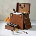 Leather Travel Bar