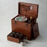 Leather Travel Bar