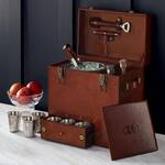 Leather Travel Bar