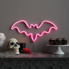 LED Bat and Ghost Silhouette Signs