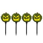 LED Green Jack-O-Lantern Pathway Marker Lights