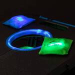 LED-Illuminated Cornhole / Bean Bag Toss - Light-Up Bags and Targets