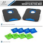 LED-Illuminated Cornhole / Bean Bag Toss - Light-Up Bags and Targets