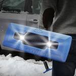 LED-Illuminated Foam Head Vehicle Snow Broom and Ice Scraper
