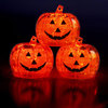 LED Light Up Ice Cube Pumpkins