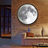 LED Mirror Moon - Mirror by Day, Full Moon by Night