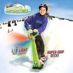 LED Ski Scooter - Fold-Up Snowboard Kick Scooter