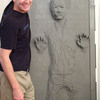 LEGO Life Size Han Solo Frozen in Carbonite - 10,000 Bricks!