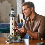 LEGO Lighthouse with Motorized Rotating Light - 2,065 Pieces!
