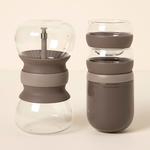 Lekue Tea Ritual Set With Rainfall-Effect Hourglass Infuser