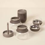Lekue Tea Ritual Set With Rainfall-Effect Hourglass Infuser