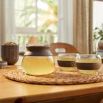 Lekue Tea Ritual Set With Rainfall-Effect Hourglass Infuser