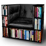 The Library Chair - Holds More Than 300 Books!