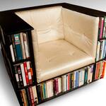 The Library Chair - Holds More Than 300 Books!