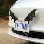 License Plate Bat Wings