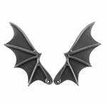 License Plate Bat Wings