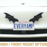 License Plate Bat Wings