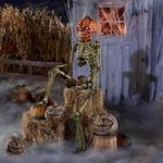 Life-Size Posable Pumpkin Skeleton with LCD LifeEyes