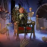 Life-Size Posable Pumpkin Skeleton with LCD LifeEyes