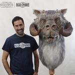 Life-Size Tauntaun Bust - Wall-Mounted Trophy Head