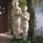 Life-Size Wrapped Mummy Statues