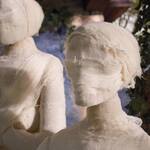 Life-Size Wrapped Mummy Statues