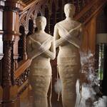 Life-Size Wrapped Mummy Statues