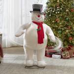 Life-Sized Animated Frosty the Snowman Statue
