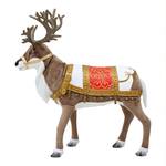 Life-Sized Animated Reindeer Statue