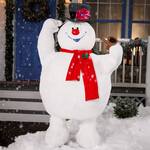 Life-Sized Animatronic Frosty the Snowman Statue