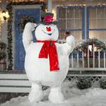 Life-Sized Animatronic Frosty the Snowman Statue