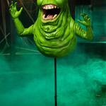 Life-Sized Animatronic Ghostbusters Slimer Statue
