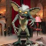 Life-Sized Animatronic Gremlin Stripe Statue