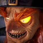 Life-Sized Cursed Clover Leprechaun Animatronic Statue