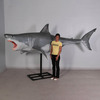 Life-Sized Great White Shark Statue - 12' Long!