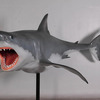 Life-Sized Great White Shark Statue - 12' Long!